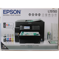 SALE OUT. Epson EcoTank L15150 Pint Scan Copy Fax | Epson | EcoTank L15150 | Inkjet | Colour | Multicunctional Printer | A3+ | Wi-Fi | Black | DAMAGED