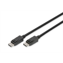 Digitus | DisplayPort Connection Cable | AK-340106-010-S | DisplayPort to DisplayPort DisplayPort Male (Version 1.3/1.4) | DisplayPort Male (Version 1