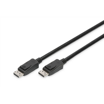 Digitus | DisplayPort Connection Cable | AK-340106-030-S | DisplayPort to DisplayPort DisplayPort Male (Version 1.3/1.4) | DisplayPort Male (Version 1