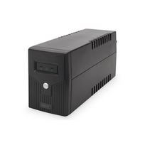 Digitus | Line-Interactive UPS | Line-Interactive UPS DN-170063, 600VA, 360W, 1x 12V/7Ah battery, 2x CEE 7/7 outlet, 2x RJ-11, 1x USB 2.0 type B, LED,