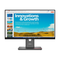 Lenovo | ThinkVision P24QD-40 | 23.8 " | IPS | 16:9 | 120 Hz | 6 ms | 2560 x 1440 pixels | 300 cd/m² | HDMI ports quantity 1 | Eclipse Black | Warrant
