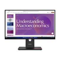 Lenovo | ThinkVision T24D-40 | 23.8 " | IPS | 16:9 | 120 Hz | 4 ms | 1920 x 1080 pixels | 250 cd/m² | HDMI ports quantity 1 | Eclipse Black | Warranty