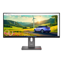 Lenovo | ThinkVision | P34WD-40 | 34 " | IPS | 21:9 | 120 Hz | 4 ms | 3440x1440 pixels | 350 cd/m² | HDMI ports quantity 1 | Eclipse black | Warranty