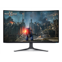 Dell | Curved Screen Gaming Monitor | AW3225QF | 31.6 " | OLED | 4K UHD | 16:9 | 240 Hz | 0.03 ms | 3840 x 2160 pixels | 1000 cd/m² | Power connector,