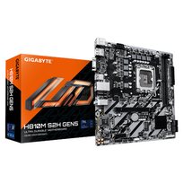 Gigabyte H810M S2H GEN5 | Processor family Intel | Processor socket LGA1851 | DDR5 | Supported hard disk drive interfaces SATA, M.2 | Number of SATA c