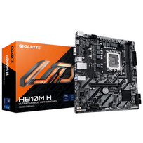 Gigabyte H810M H | Processor family Intel | Processor socket LGA1851 | DDR5 | Supported hard disk drive interfaces SATA, M.2 | Number of SATA connecto