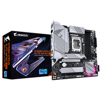 Gigabyte B760M AORUS ELITE WIFI6E GEN5 | Processor family Intel | Processor socket LGA1700 | DDR5 | Supported hard disk drive interfaces M.2, SATA | N