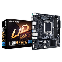 Gigabyte | H610M S2H V2 1.0 | Processor family Intel | Processor socket LGA1700 | DDR5 DIMM | Supported hard disk drive interfaces M.2, SATA | Number