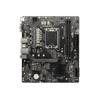 MSI | PRO H610M-G | Processor family Intel | Processor socket LGA1700 | DDR5 | Supported hard disk drive interfaces SATA, M.2 | Number of SATA connect
