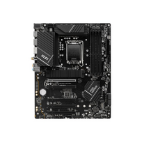 MSI | PRO B760-P WIFI DDR4 | Processor family Intel | Processor socket LGA1700 | DDR4 | Supported hard disk drive interfaces SATA, M.2 | Number of SAT