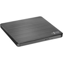 H.L Data Storage | Ultra Slim Portable DVD-Writer | GP60NB60 | Interface USB 2.0 | DVD±R/RW | CD read speed 24 x | CD write speed 24 x | Black | Deskt