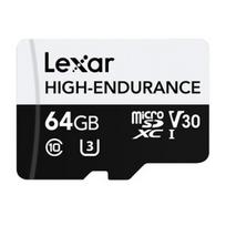 Lexar High-Endurance microSDHC/microSDXC 64GB atminties kortelė