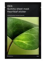 ABIB Raminamoji veido kaukė GUMMY SHEET MASK HEARTLEAF STICKER, 27 ml