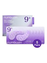 NUMBUZIN Hidrogelinės paakių kaukės su niacinamidu ir kofeinu O.9 NAD+ COLLAGEN UNDER EYE PATCHES, 5 poros