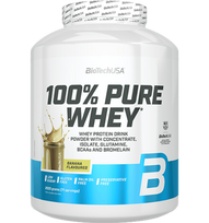 BioTech 100% Pure Whey, Banana, 2000 g