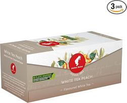 Julius Meinl Tea - 25 arbatos maišeliai | Aukštos kokybės aromatingas arbatos mišinys | Natūralūs ingredientai arbatos mėgėjams (Baltoji arbata, persikas)