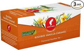 Julius Meinl Tea - 25 arbatos maišeliai | Aukštos kokybės aromatingas arbatos mišinys | Natūralūs ingredientai arbatos mėgėjams (Rooibos Vanilla - Caramel)