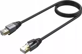 Unitek Ethernet kabelis RJ-45 LAN, sujungimo kabelis cat.8 (S/FTP), tinklo kabelis 5 m