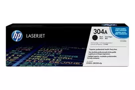 HP 304A Black Laser Toner Cartridge, 3500pages, for HP Color LaserJet CP2025, CM2320