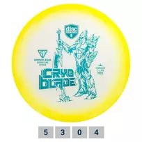 Diskgolfo diskas Midrange Driver C-LINE HORIZON MD5 Cryo Blade Gannon Buhr Yellow