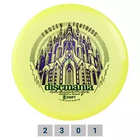 Diskgolfo diskas „Putter C-LINE GLOW P2x“