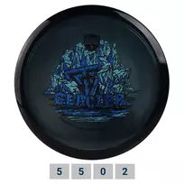 Diskgolfo diskas Midrange Driver C-LINE HORIZON GLACIER Black