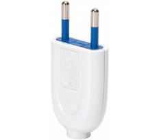 Aigostar - Plastikinis kištukas 2P 10A/250V baltas