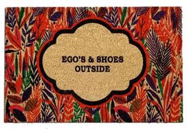 Durų kilimėlis Conceptum Hypnose Egos Shoes 877CHL1219, įvairių spalvų, 40 cm x 60 cm