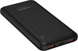Nešiojamas įkroviklis (Power bank) Ansmann PB320PD, 10000 mAh, juoda sp.
