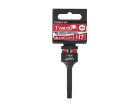 Šešiakampis smūginis lizdas Tvardy T00217-07, H7, 1/2"