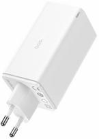 Telefono įkroviklis Baseus GaN6 Pro, USB Type-C, balta sp., 100 W