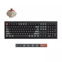 Klaviatūra Keychron V6 Ultra (Juoda) - Keychron Silk POM Red Switches