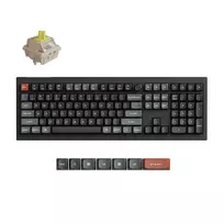 Klaviatūra Keychron V6 Ultra (Juoda) - Keychron Silk POM Banana Switches