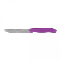 Virtuvinis peilis Victorinox Swiss Classic 6.7835.C1 dantytas, violetinis