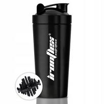 IRONFLEX STEEL SHAKER 750ml sandarus plaktuvė maisto papildams sporto salei ir treniruotėms
