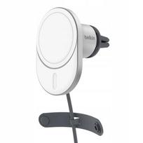 Belkin automobilinis įkroviklis, magnetinis, Qi2.0, 15W, 20W maitinimo adapteris, pilkas