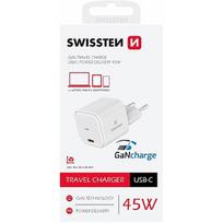 Swissten GaN Travel Charger USB-C 45W 22037010