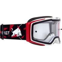 Motocross Goggles Red Bull Spect Torp, White/Red, Clear Lens