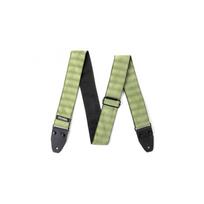 Gitaros diržas Dunlop Designer Jacquard Hexagon Echo Olive