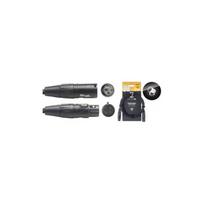 DMX laidas Stagg NDX3R-3 XLR/m - XLR/f 3m