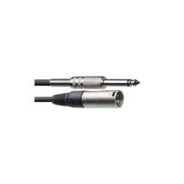 Mikrofoninis laidas Stagg SAC1PXM DL XLR/jack (m/m), 1 m