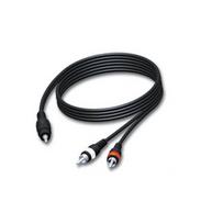 Laidas CAB711/3 stereo mini jack-2x RCA (3m)