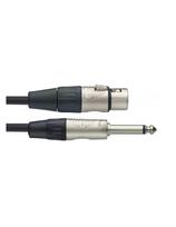 Mikrofoninis laidas Stagg NMC3XPR XLR /f - 6.35mm Jack/m 3m
