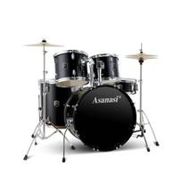Būgnų komplektas Asanasi Q900-Black + lėkštės
