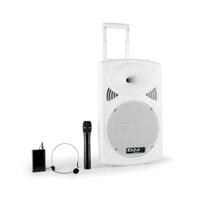 Nešiojama kolonėlė Ibiza PORT15UHF-BT-WH (400W)
