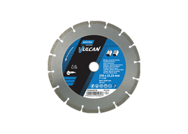 Deimantinis pjovimo diskas Vulcan Uni, 230 x 2,5 x 7 x 22 mm