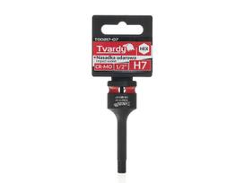 Šešiakampis smūginis lizdas Tvardy T00217-07, H7, 1/2"