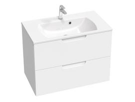 Apatinė vonios spintelė RAVAK SD Classic II 80, baltos/baltos sp.
