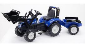 Minamas pedalais traktorius su priekaba New Holland 3090M
