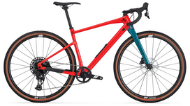 Žvyro dviratis BMC URS Two 28" Neon Red/Dark Petrol